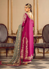 Sara Rohale Asghar Pink Formal Collection Raw Silk 3 Piece Unstitched