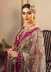 Sara Rohale Asghar Pink Formal Collection Raw Silk 3 Piece Unstitched
