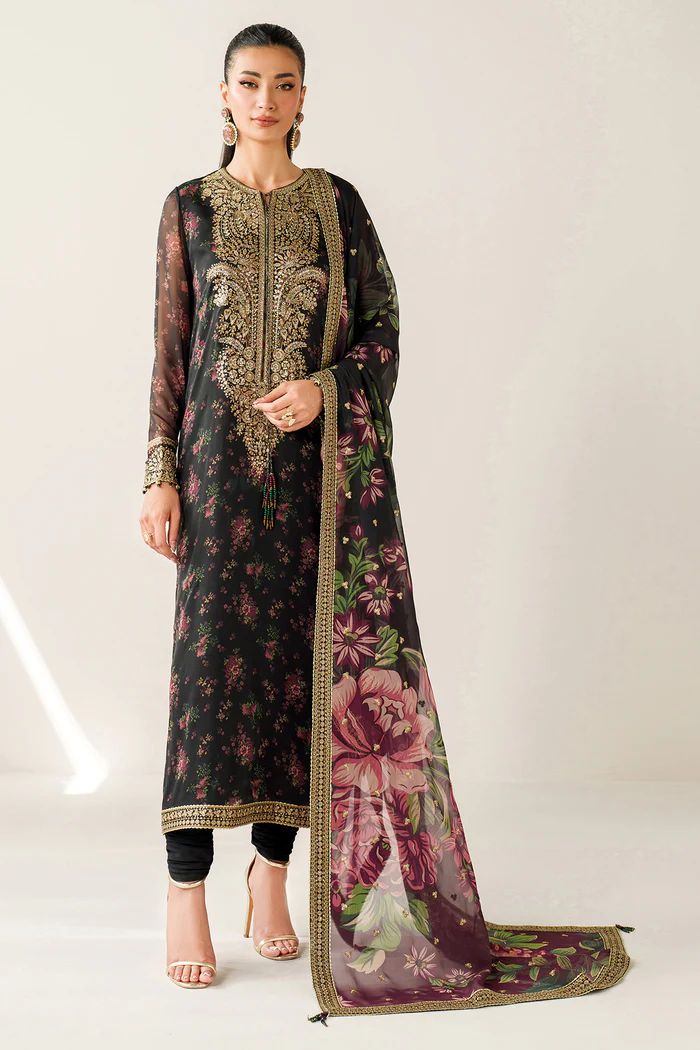 Jazmin Luxury Lawn Collection Embroidered 3 Piece Unstiched