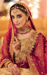 Maya Ali Blush Embellished Net Collection 3 piece Unstitched