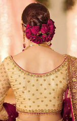 Maya Ali Blush Embellished Net Collection 3 piece Unstitched