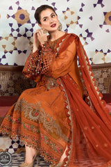 Maria B Embroidered Chiffon Collection 3 Piece Unstitched