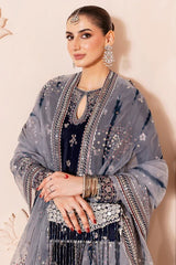 Jazmin Embroidered Chandni Velvet Collection 3 piece Unstitched
