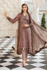 Maria B Luxury Lawn Embroidered 3 Piece Unstitched