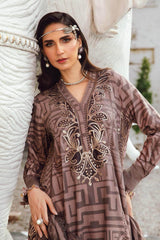 Maria B Luxury Lawn Embroidered 3 Piece Unstitched