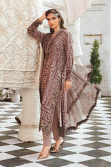 Maria B Luxury Lawn Embroidered 3 Piece Unstitched