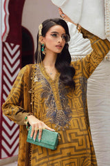 Maria B Luxury Lawn Embroidered 3 Piece Unstitched