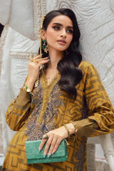 Maria B Luxury Lawn Embroidered 3 Piece Unstitched