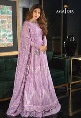 Asim Jofa By Ishq E Naubahar Embroidered Chiffon Collection 3 Piece Unstitched