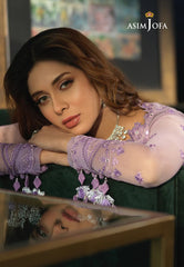 Asim Jofa By Ishq E Naubahar Embroidered Chiffon Collection 3 Piece Unstitched