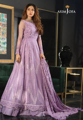 Asim Jofa By Ishq E Naubahar Embroidered Chiffon Collection 3 Piece Unstitched