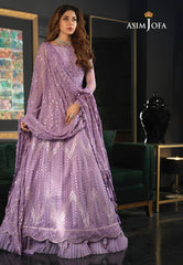Asim Jofa By Ishq E Naubahar Embroidered Chiffon Collection 3 Piece Unstitched