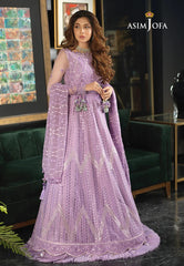Asim Jofa By Ishq E Naubahar Embroidered Chiffon Collection 3 Piece Unstitched