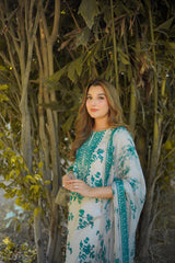 Aneelies silk Collection 3 Piece Unstitched