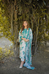Aneelies silk Collection 3 Piece Unstitched