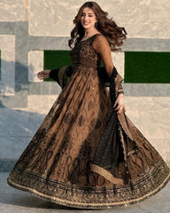 Asim Jofa Luxury Chiffon Embroidered Collection 3 piece Unstitched