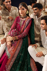 Nureh Embroidered Luxury Chiffion 3 piece Unstitched / Stitched