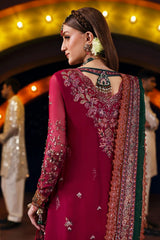 Nureh Embroidered Luxury Chiffion 3 piece Unstitched / Stitched