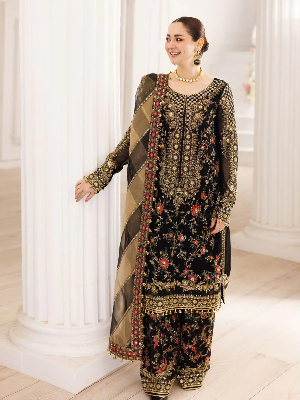 Charizma Dastan-e-Jashan Luxury Chiffon Collection 3 Piece Unstitched / Stitched