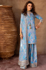 Charizma Embroidered Luxury Silk 3 piece Unstitched / Stitched