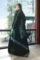 Asim Jofa Palachi Luxury Velvet Dress Embroidered 3 Piece Unstitched / Stitched