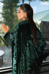 Asim Jofa Palachi Luxury Velvet Dress Embroidered 3 Piece Unstitched / Stitched