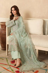 Ramsha Embroidered Chiffon 3 Piece Unstitched / Stitched