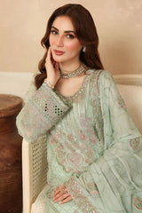Ramsha Embroidered Chiffon 3 Piece Unstitched / Stitched