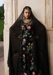 Hussain Rehar Embroidered Luxury Chiffon 3 Pices Unstitched / Stitched