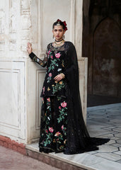 Hussain Rehar Embroidered Luxury Chiffon 3 Pices Unstitched / Stitched