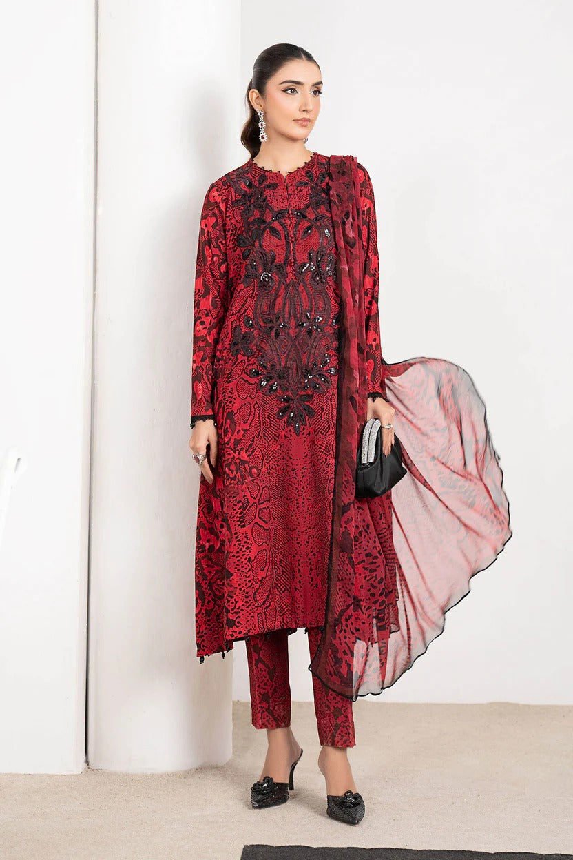 Maria B Printed Lawn Collection 3 piece Unstitched / Stitched