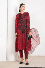 Maria B Printed Lawn Collection 3 piece Unstitched / Stitched