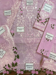 Elaf New Arrival Luxury Lawn Embroidery 3 Piece Unstitched / Stitched
