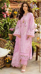 Elaf New Arrival Luxury Lawn Embroidery 3 Piece Unstitched / Stitched