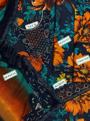 Iznik Printed Lawn Collection 3 piece Unstitched / Stitched