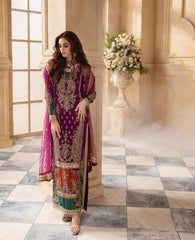 Charizma Dastan-e-Jashan Luxury Chiffon Collection 3 Piece Unstitched / Stitched