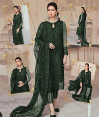 Mushq luxury Formal Net Collection 3 Piece Unstitched / Stitched