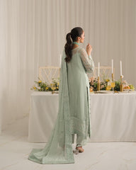 Gulaal Embroidered Chiffon Wedding Collection 3 Piece Unstitched / Stitched