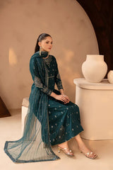 Rangrez Cotton Full Embroidery Collection 3 Piece Unstitched / Stitched