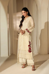 Azure Luxury Embroidered Chiffon 3 Piece Unstitched / Stitched