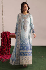 Nureh Luxury Lawn Embroidered 3 piece Unstitched / Stitched