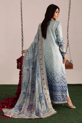 Nureh Luxury Lawn Embroidered 3 piece Unstitched / Stitched