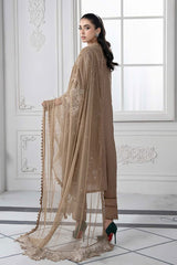 Maria B Luxury Lawn Chikan kari Embroidered 3 Piece Unstitched / Stitched