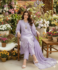 Elaf New Arrival Luxury Lawn Embroidery 3 Piece Unstitched / Stitched