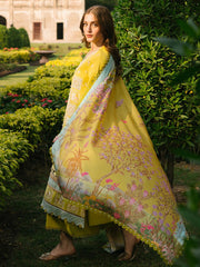 Gulabi Baagh by Bin Ilyas Embroidered Dress 3 Piece Unstithced / Stitched