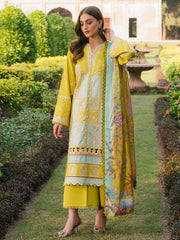 Gulabi Baagh by Bin Ilyas Embroidered Dress 3 Piece Unstithced / Stitched