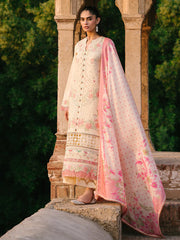 Bin Ilyas Luxury Lawn Embroidered Dress 3Piece Unstithced / Stitched