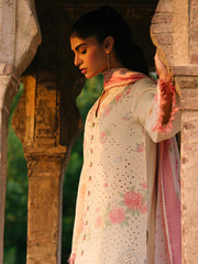 Bin Ilyas Luxury Lawn Embroidered Dress 3Piece Unstithced / Stitched