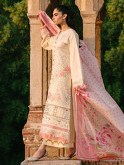 Bin Ilyas Luxury Lawn Embroidered Dress 3Piece Unstithced / Stitched