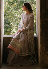 Bin Ilyas Luxury Embroidered Lawn 3 Piece Unstitched / Stitched